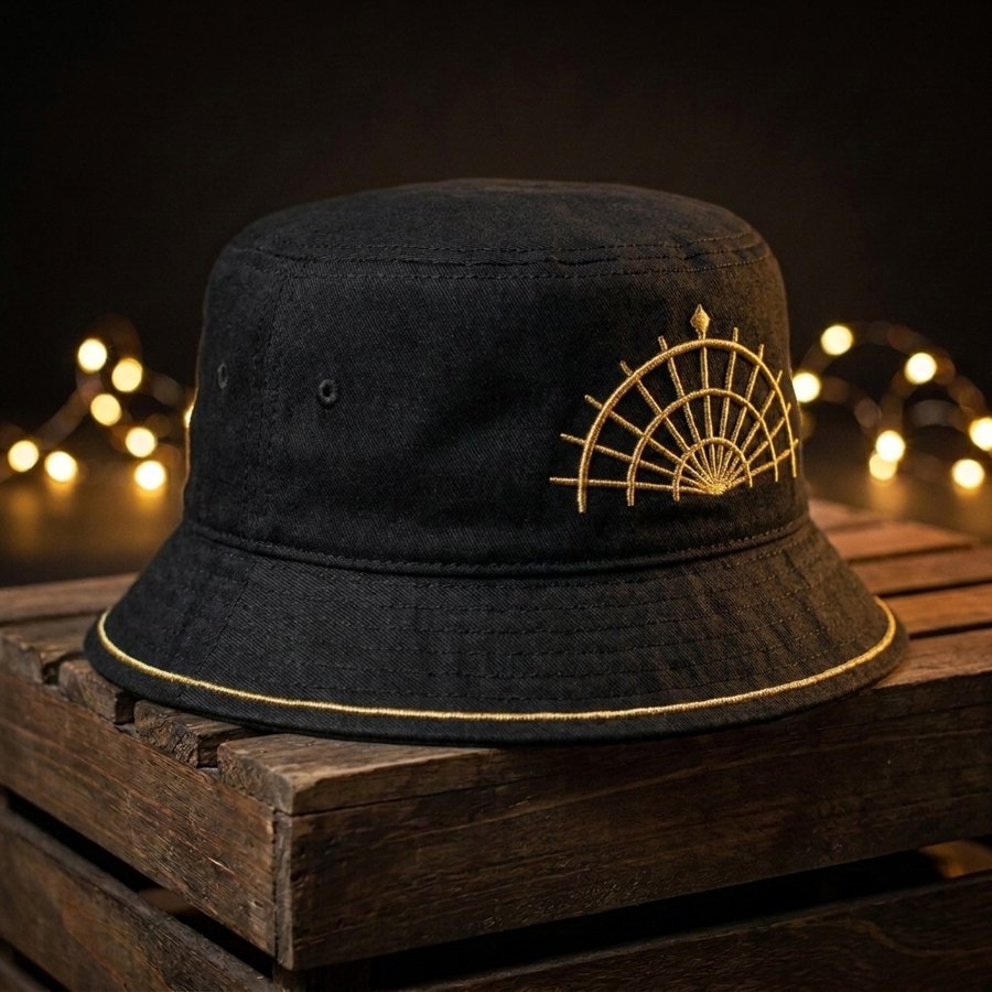 Sjoeftig bucket hat
